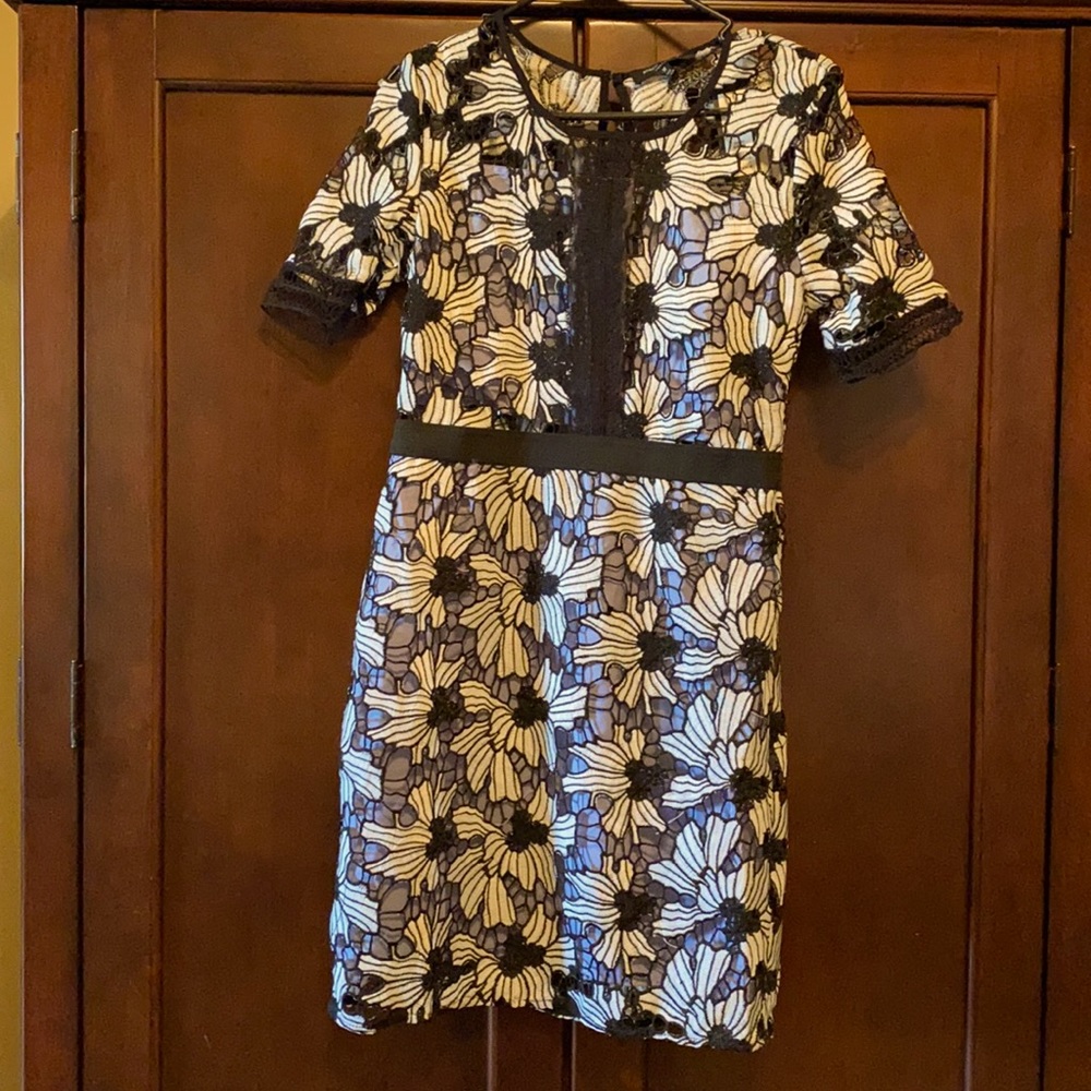 Romeo and Juliet floral lace dress